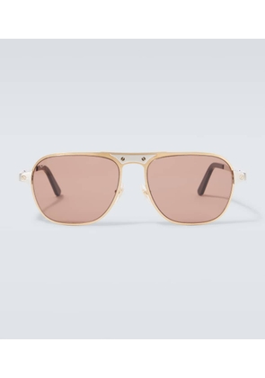 Cartier Eyewear Collection Santos De Cartier rectangular sunglasses