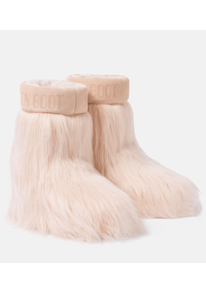 Moon Boot Icon Yeti faux fur-trimmed snow boots