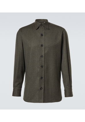 Rubinacci Virgin wool overshirt