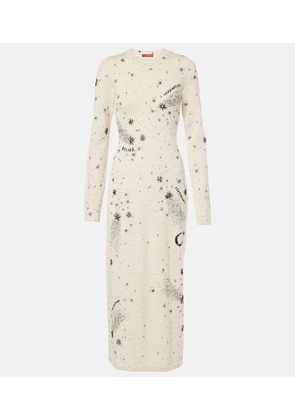 Altuzarra Ellima printed wool and silk maxi dress
