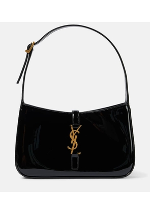 Saint Laurent Le 5 a 7 patent leather shoulder bag