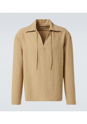 Commas Tie-neck shirt