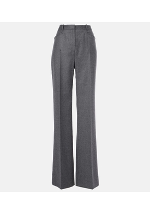 Tom Ford High-rise wool twill bootcut pants