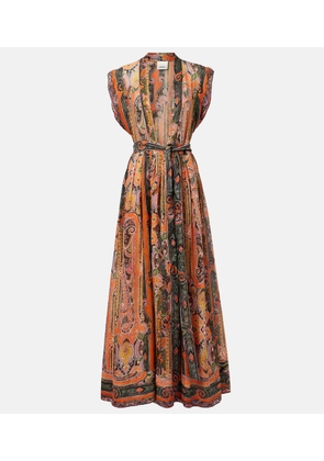 Isabel Marant Melissa paisley silk maxi dress