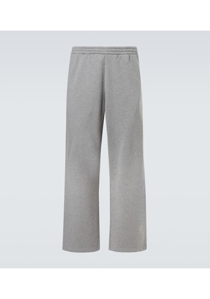 Balenciaga Cotton jersey wide-leg sweatpants
