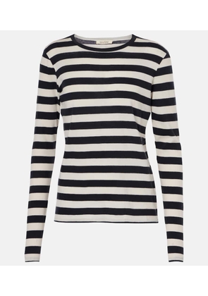 Nili Lotan Striped cotton jersey T-shirt