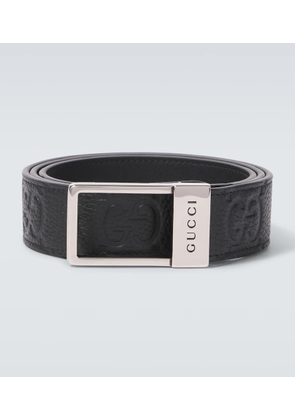 Gucci GG leather belt