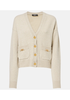 Versace Wool and cashmere cardigan