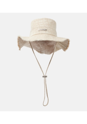Jacquemus Artichaut cotton canvas bucket hat