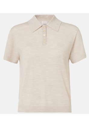 Leset James wool polo shirt