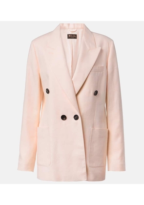 Loro Piana Genny linen and wool blazer