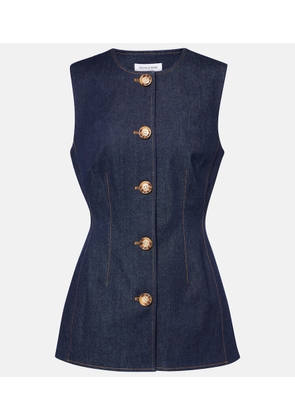 Veronica Beard Jessup cotton-blend vest
