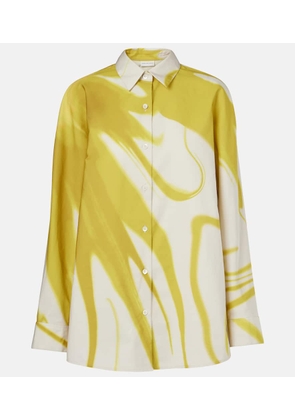 Dries Van Noten Printed cotton shirt