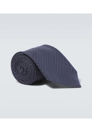 Brioni Printed silk tie