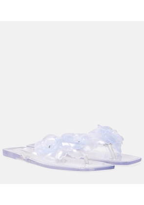 Coperni Silicone Flower sandals