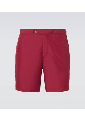 Brunello Cucinelli Logo swim trunks