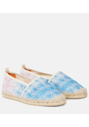 Missoni Zigzag ombre espadrilles