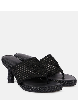 Chloe Isla crochet thong sandals