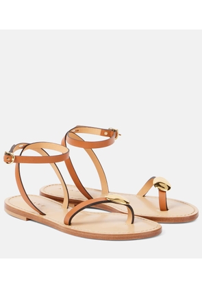 Amanu Senegal leather sandals