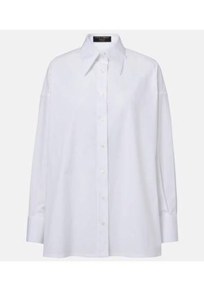 Dolce&Gabbana Oversized cotton-blend shirt