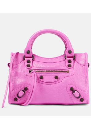 Balenciaga Le City Mini leather shoulder bag