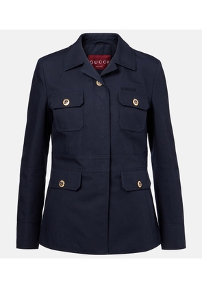 Gucci Cotton canvas jacket
