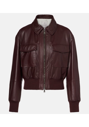 Brunello Cucinelli Leather jacket