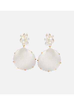 Jennifer Behr Sela faux-pearl drop earrings