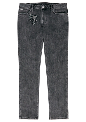 Emporio Armani Tapered-leg Jeans - Grey - 36 (W36 / XL)