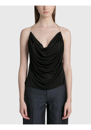 CHAIN DRAPED TOP