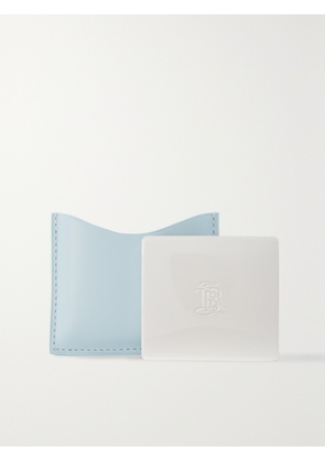 LA BOUCHE ROUGE - Refillable Compact And Leather Case - Blue - One size