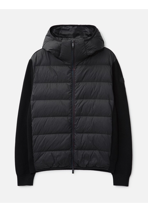 Padded Cotton Zip-Up Hoodie