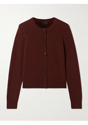 Nili Lotan - March Cashmere Cardigan - Burgundy - x small,small,medium,large,x large