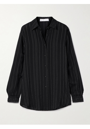 Proenza Schouler White Label - Raven Striped Voile Shirt - Black - US0,US2,US4,US6,US8,US10,US12