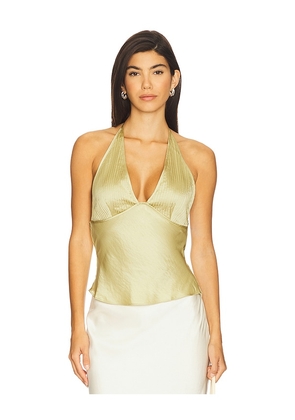 NIA Devon Top in Lemon. Size L. Also in M, S, XS.