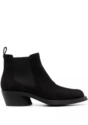 Camper Bonnie 50mm calf-suede ankle boots - Black