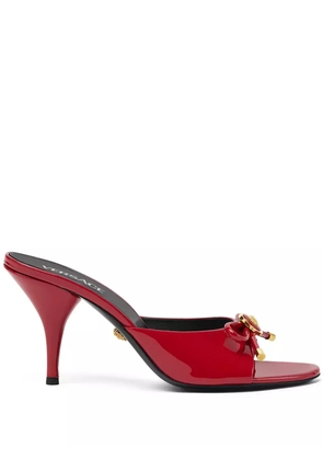 Versace 85mm Opera Bow mules - Red