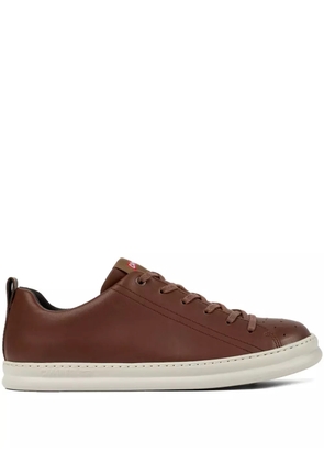 Camper Runner Four round-toe leather sneakers - Brown