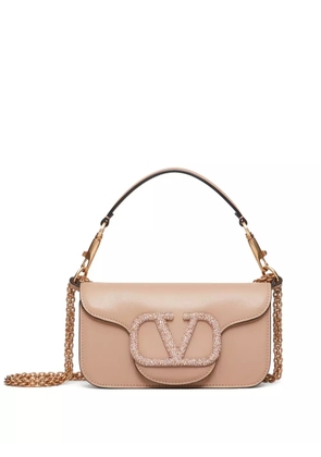 Valentino Garavani small Locò embellished shoulder bag - Pink