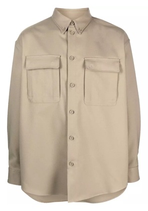 Off-White long-sleeve shirt - Green