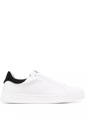 Lanvin DDB0 low-top leather sneakers - White