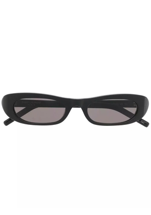 Saint Laurent Eyewear SL 557 slim oval sunglasses - Black