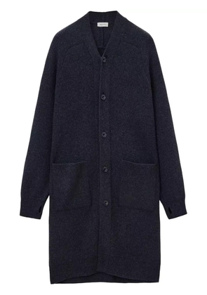 LEMAIRE V-neck long cardigan - Grey