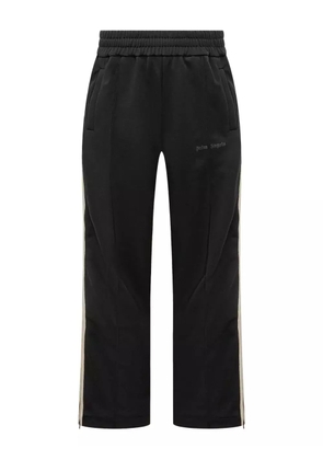 Palm Angels side-stripe track pants - Black