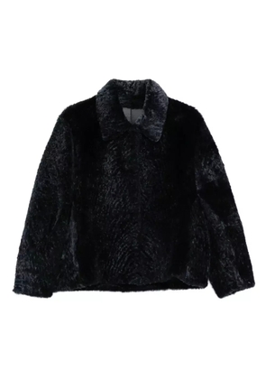 Manzoni 24 shearling jacket - Blue