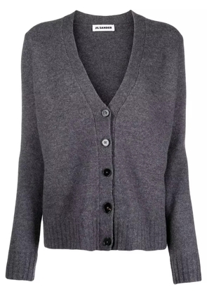 Jil Sander V-neck wool cardigan - Grey