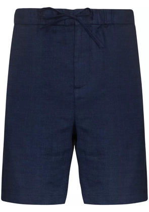Frescobol Carioca Felipe drawstring-waist chino shorts - Blue