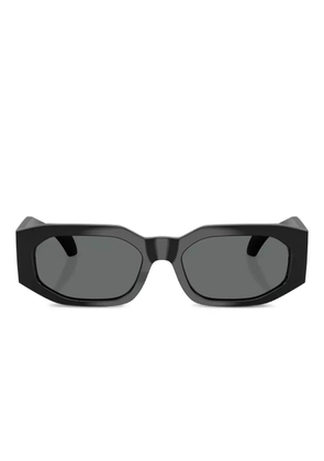 Versace Eyewear logo-embellishment sunglasses - Black