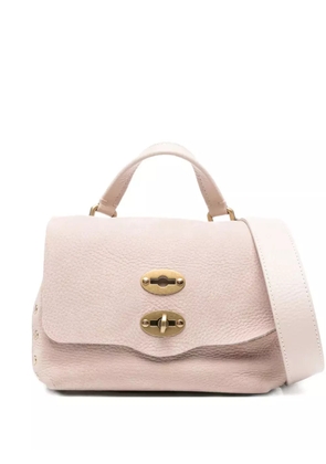 Zanellato Baby Postina double-clasp studded tote bag - Pink