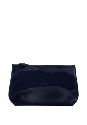 Rains top-zip wash bag - Blue